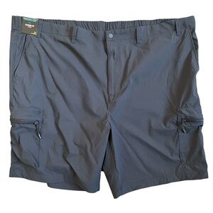 Roundtree & Yorke Navy Classic Fit Performance Cargo Shorts